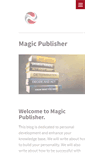 Mobile Screenshot of magic-publisher.com